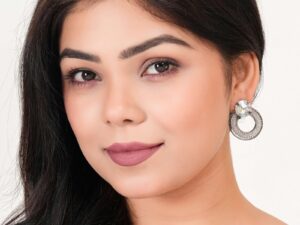 Women's Indo Western Round Shaped Party Wear Ethnic Stud Earrings for Women