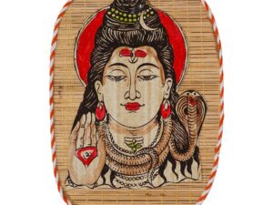 Bamboo Hand Crafted Wall Hangings Of Lord Shiva For Home Decor | Bamboo Art For Wall Decor Painting