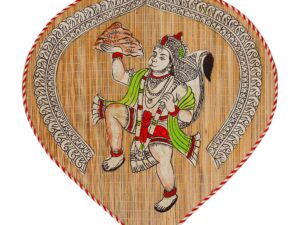 Bamboo Hand Crafted Leaf Design Wall Hangings Of Hanuman Ji For Home Decor | Bamboo Art For Wall Decor